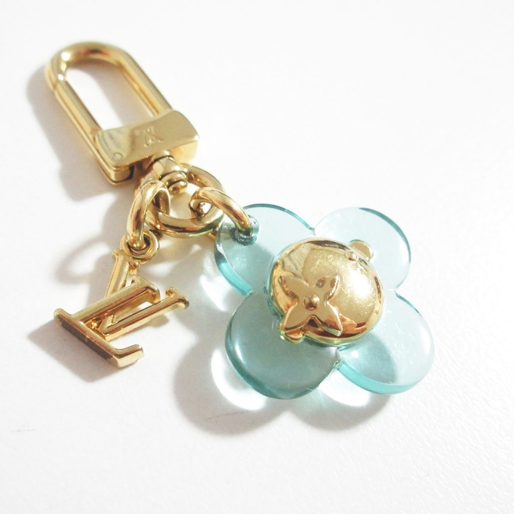 LOUIS VUITTON Louis Vuitton Accessory Bag Charm Micro Vivienne M02861 Gold Co...